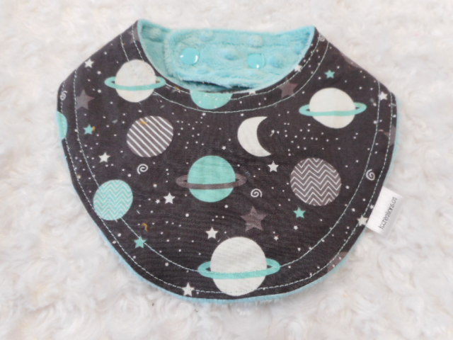 Droolie--Outer Space on Aruba minky