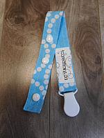 SClip--White Dots on Blue