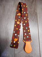SClip--Dots on Brown