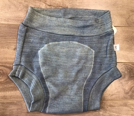 Wool Soaker--Large Denim