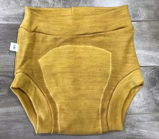 Wool Soaker--Large Mustard
