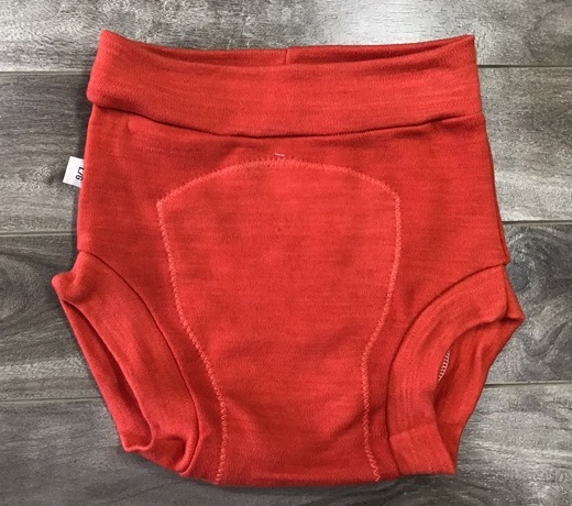 Wool Soaker--Large Rust