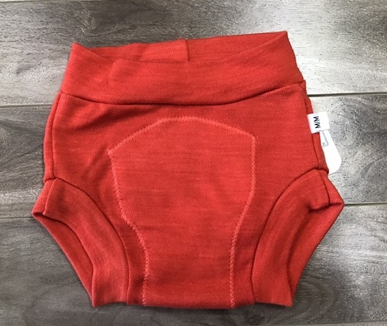 Wool Soaker--Medium Rust