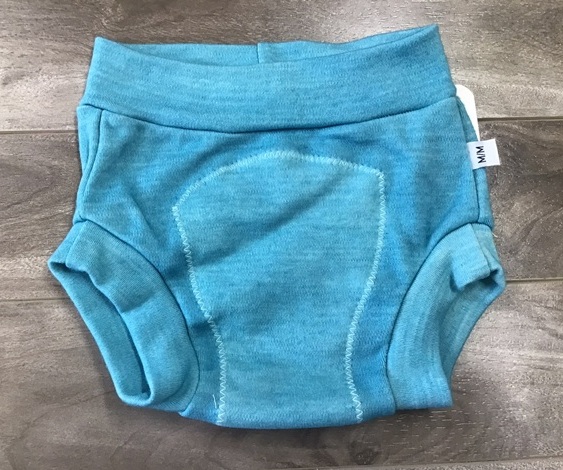 Wool Soaker--Medium Teal