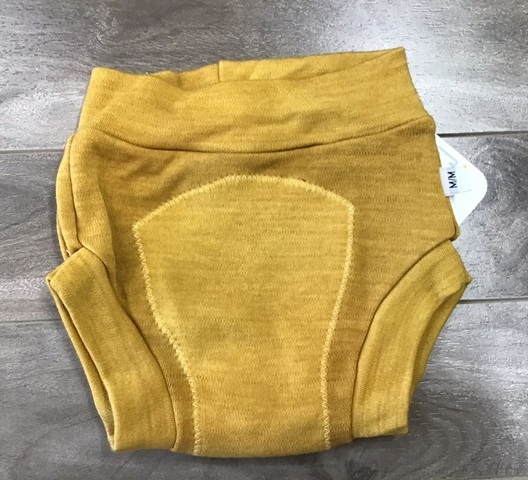 Wool Soaker--Medium Mustard