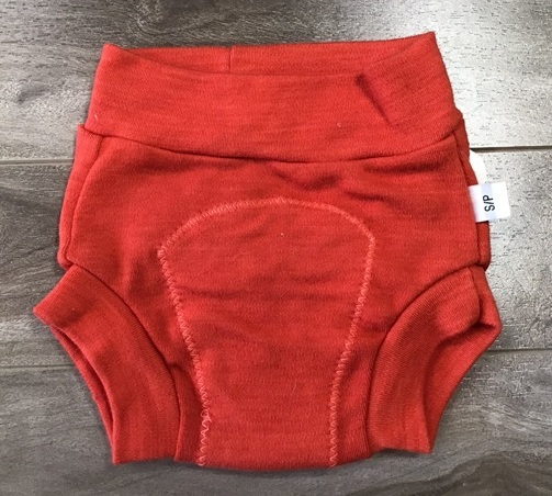 Wool Soaker--Small Rust