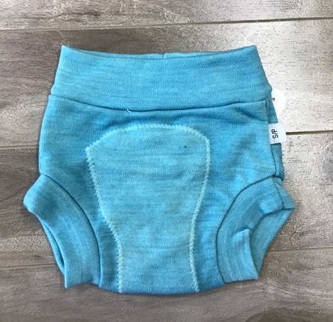 Wool Soaker--Small Teal