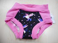 TRNR2--Rainbow Unicorns w Bright Pink accents