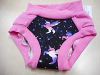 TRNR3--Rainbow Unicorns w Bright Pink accents
